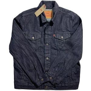Levi’s Denim Trucker Coat Jean Jacket Indigo Blue